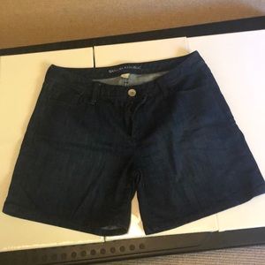 Banana Republic denim shorts.
